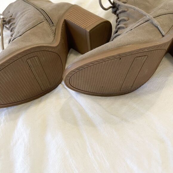 Faux Suede High Heel Boot - Picture 4 of 4